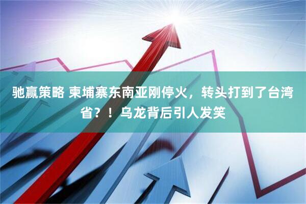 驰赢策略 柬埔寨东南亚刚停火,转头打到了台湾省?!乌龙背后引人发笑