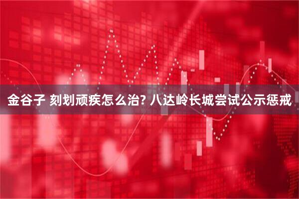 金谷子 刻划顽疾怎么治? 八达岭长城尝试公示惩戒