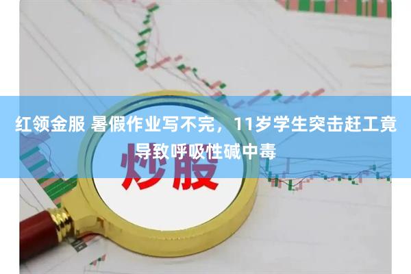 红领金服 暑假作业写不完，11岁学生突击赶工竟导致呼吸性碱中毒