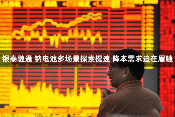 银泰融通 钠电池多场景探索提速 降本需求迫在眉睫