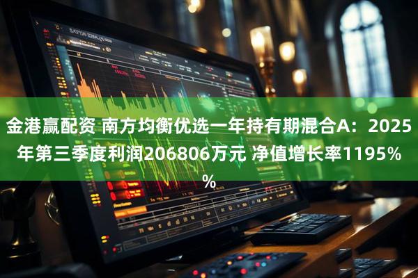 金港赢配资 南方均衡优选一年持有期混合A：2025年第三季度利润206806万元 净值增长率1195%